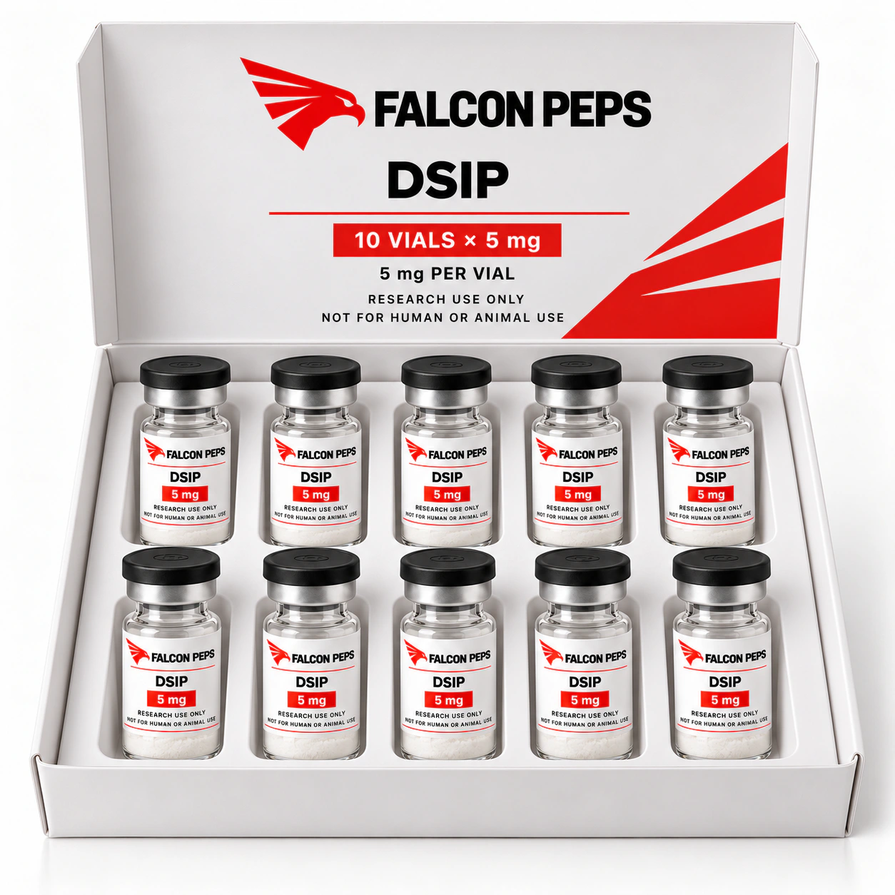 DSIP (5 mg), ten-vial box